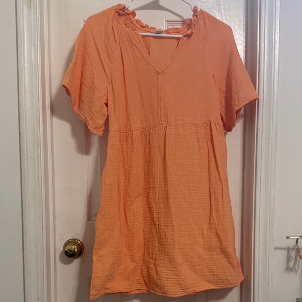 Old Navy Orange Tunic Dress